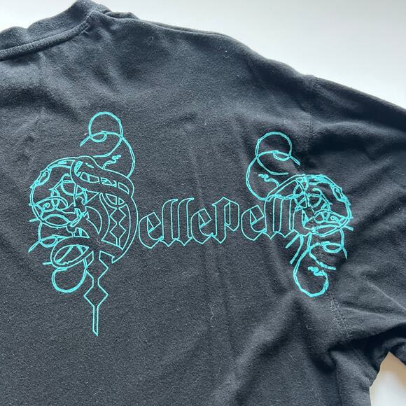 Pelle Pelle Studded Y2K Grunge Oversized Tee - Picture 4 of 5